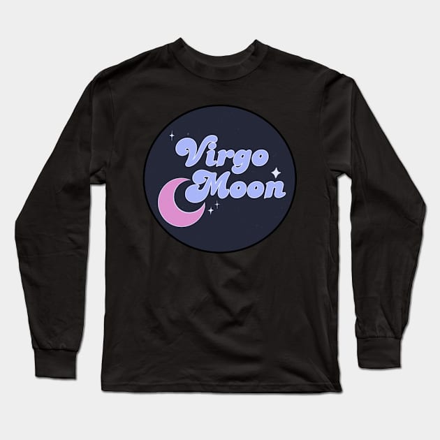 Virgo moon Long Sleeve T-Shirt by hgrasel